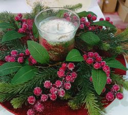 IMG_20251208_110340 Πιατέλα με κερί Festive glitter
