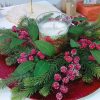 Πιατέλα με κερί Festive glitter