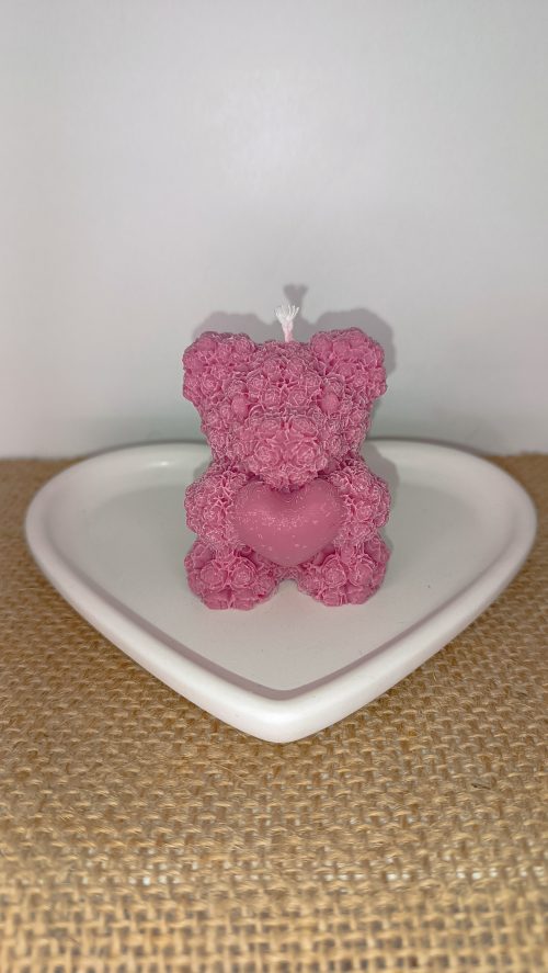 White Heart & Forever Bear Pink