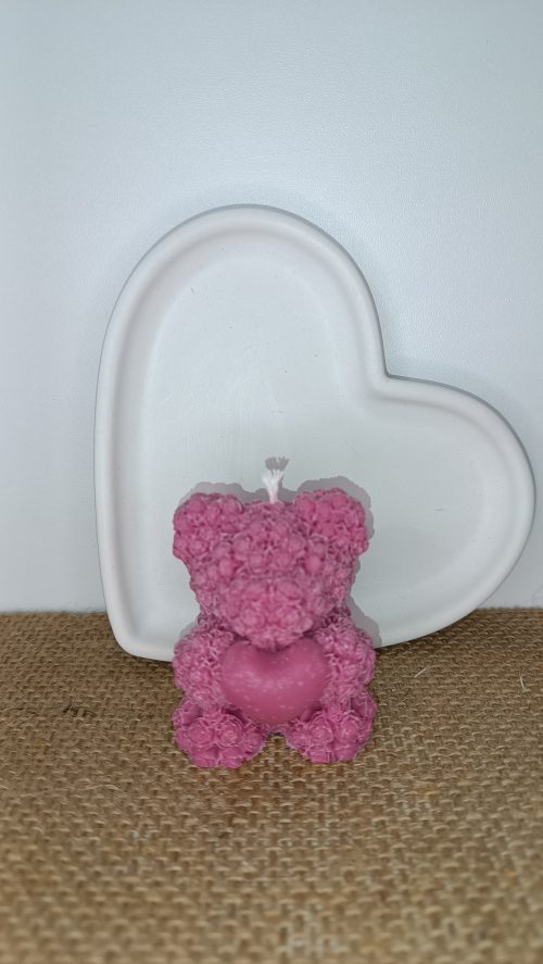 White Heart & Forever Bear Pink