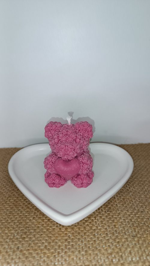 White Heart & Forever Bear Pink