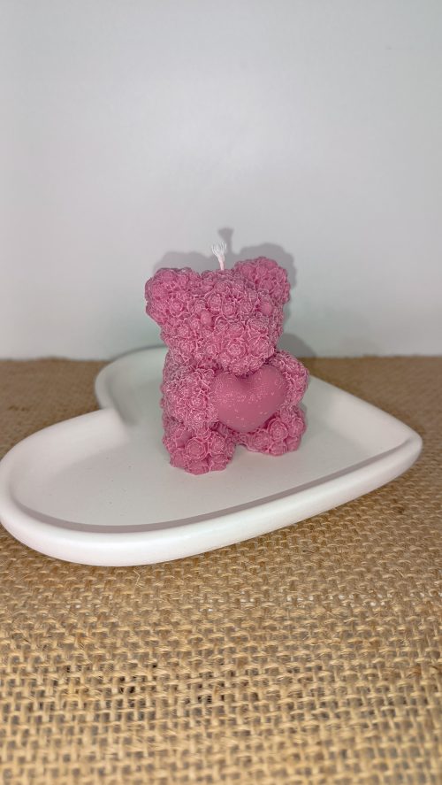 White Heart & Forever Bear Pink