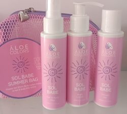 SOL BABE Travel Set – Aloe Colors